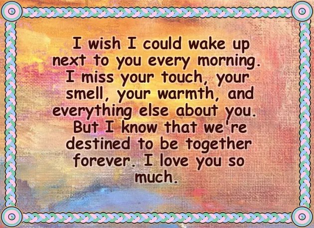 Lovely Good Morning Message For Him