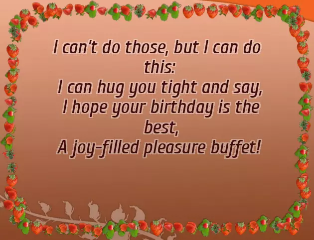 Happy Birthday Poems For Him