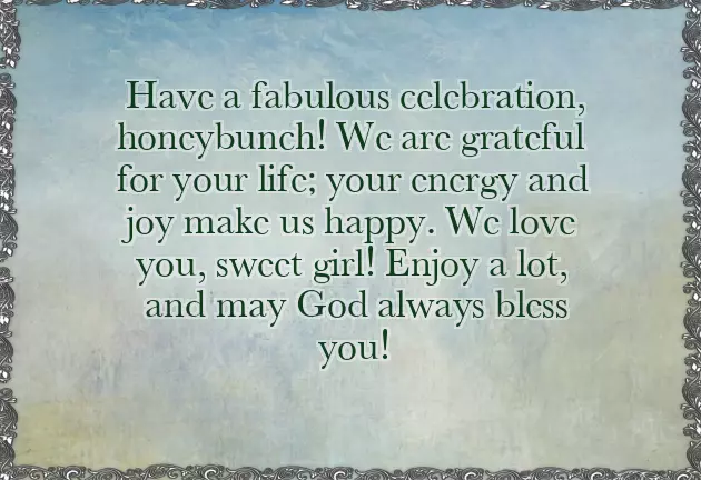 Happy Birthday Little Girl