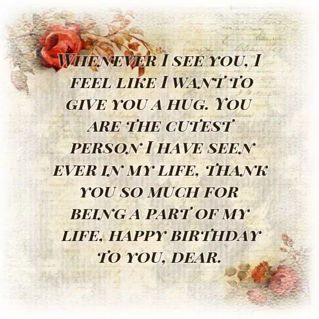 Today My Sweet Daughter Birthday