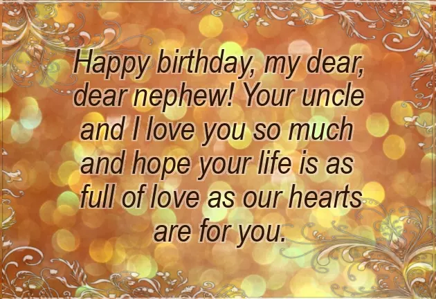 Wish Happy Birthday To My Nephew