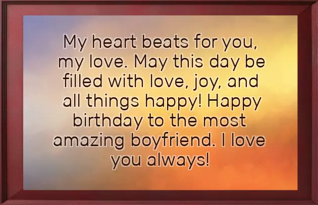 Romantic Bf Birthday Wishes Romantic Bf Birthday Wishes