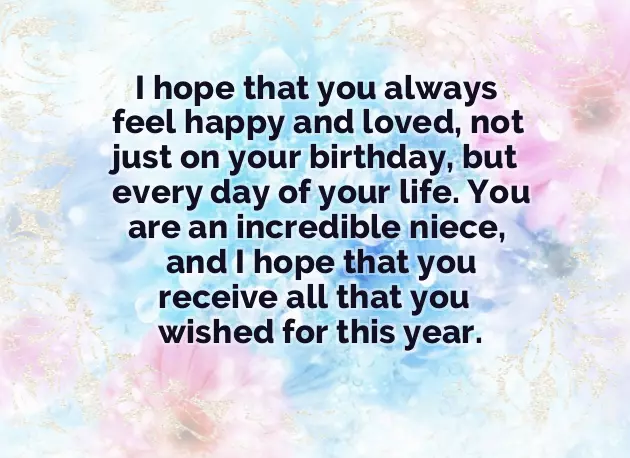 Happy Birthday To My Pretty Niece