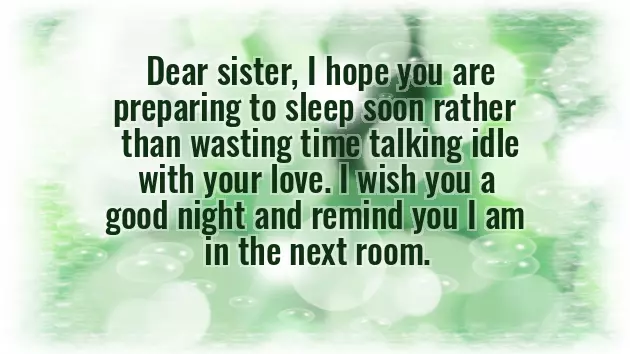 Good Night My Beautiful Sister Good Night My Beautiful Sister