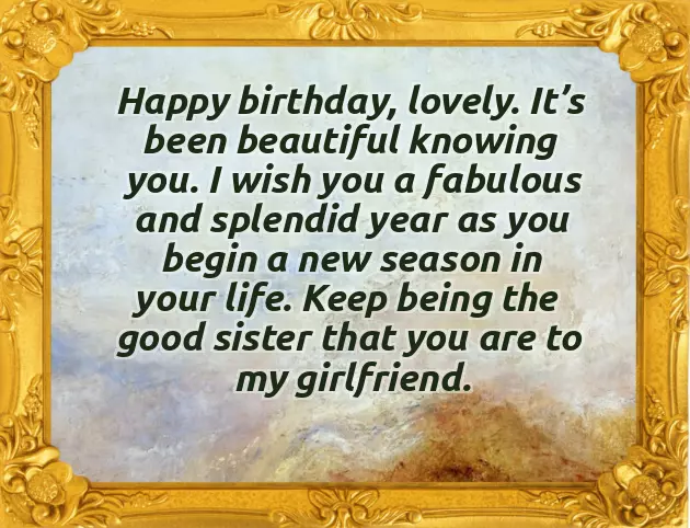 Happy Birthday Wishes To My Girlfriend Sister Happy Birthday Wishes To My Girlfriend Sister