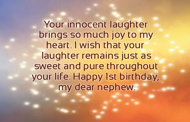 1St Birthday Wishes For Nephew From Aunt 1St Birthday Wishes For Nephew From Aunt