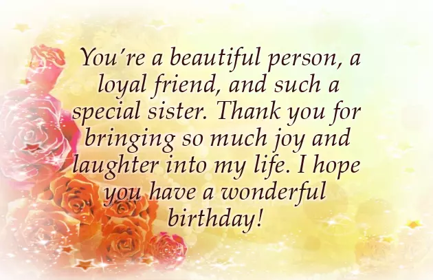 New Birthday Wishes For Sister New Birthday Wishes For Sister