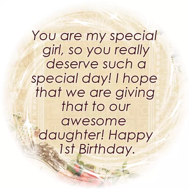 Quotes For 1 Year Baby Girl