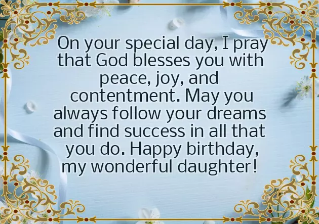 Happy Birthday Quotes On Daughter