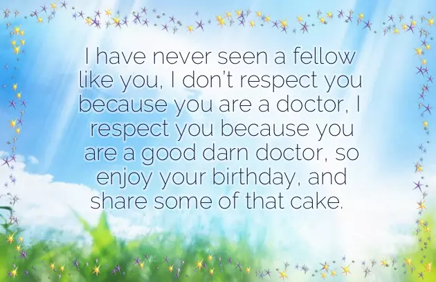 Doctor Birthday Wishes