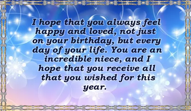 Happy Birthday Wishes To Niece With Name