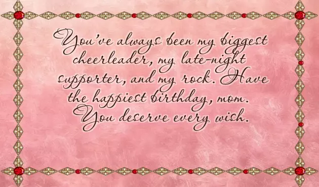 Best Wishes For Mom On Her Birthday