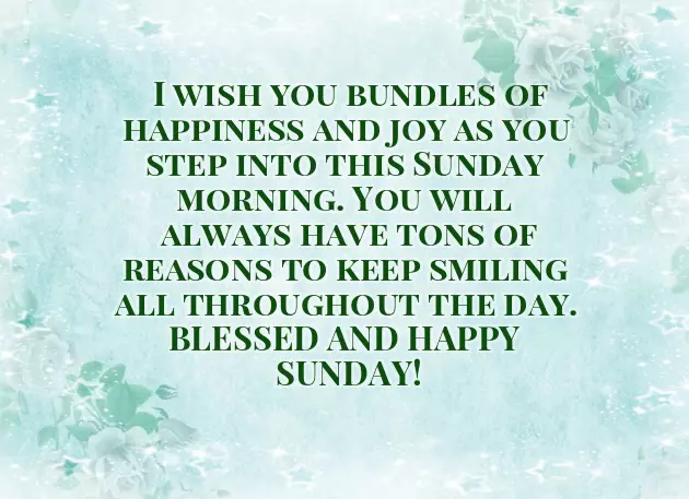 Sunday Blessings And Greetings