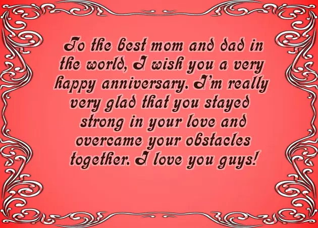 Anniversary Wish For Grandparents