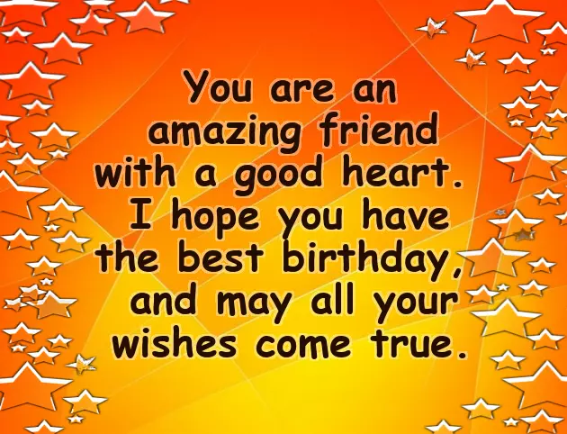 Funny Birthday Wish For Male Best Friend