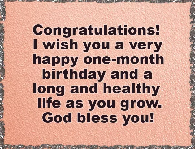 Welcome Message For New Born Baby