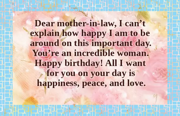 Birthday Wishes For Mother In Law Quotes Birthday Wishes For Mother In Law Quotes
