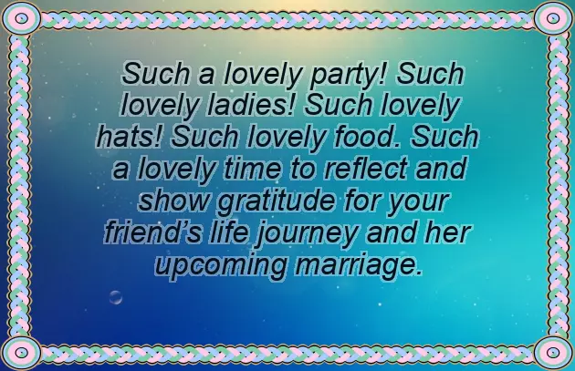 Bridal Shower Quotes