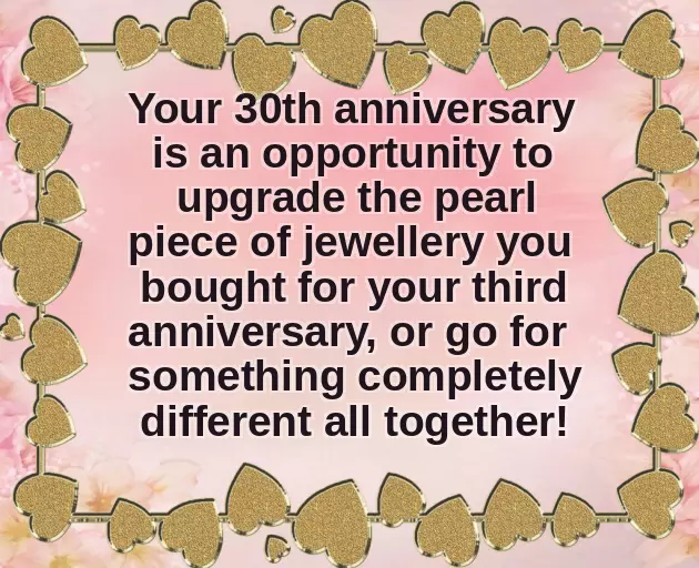 30Th Wedding Anniversary Gift 30Th Wedding Anniversary Gift