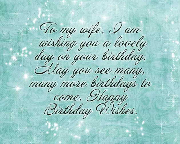 Happy Birthday Wishes To Wife Gif