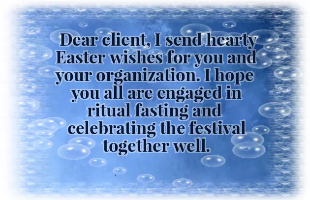 Easter Wishes In English