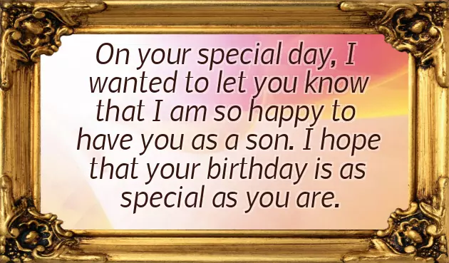 Birthday Wishes For My Son 1 Year