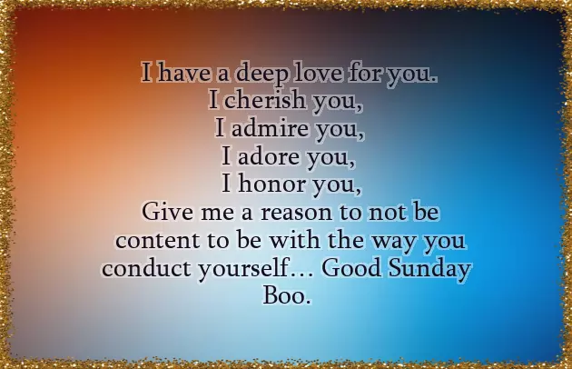 Wonderful Sunday Wishes