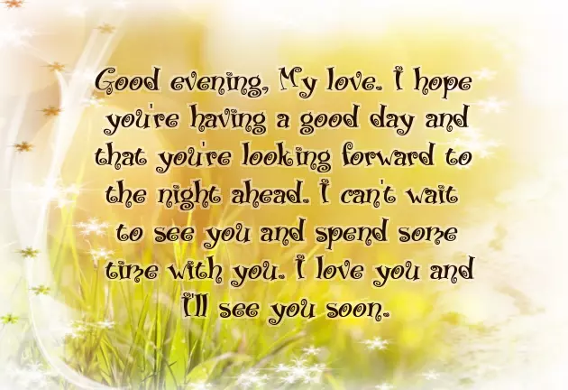 Have A Nice Evening My Love Have A Nice Evening My Love