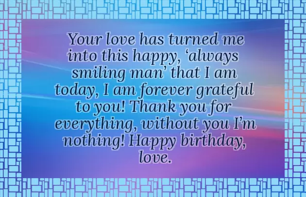 Unique Happy Birthday Wishes For Wife