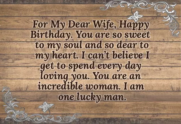 Happy Birthday Wishes In Wife
