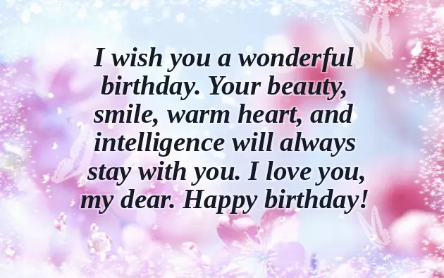 Best Friend Birthday Wish Girl