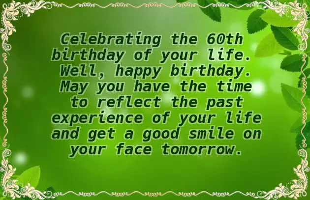 60Th Birthday Wishes To Husband
