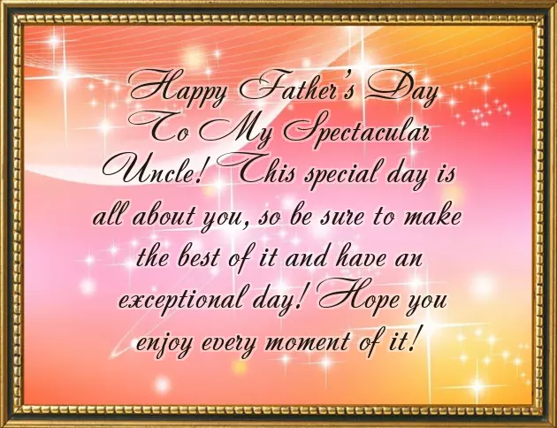 Happy Fathers Day Message To An Uncle