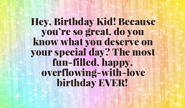 Best Birthday Quotes For Child