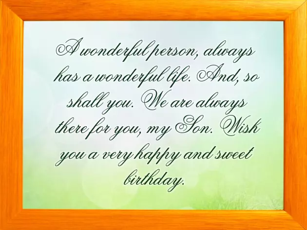 Birthday Greeting For Son Birthday Greeting For Son