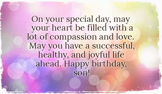 Birthday Wishes Son From Father Birthday Wishes Son From Father