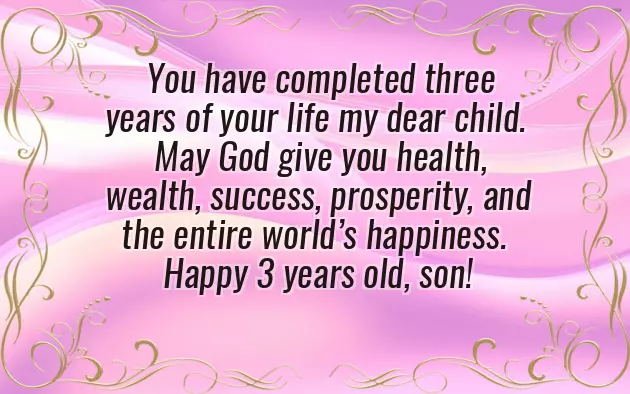 Happy 3Rd Birthday Daughter Quotes