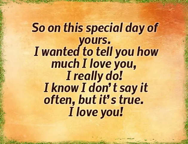 Birthday Wishes To My Only Sister