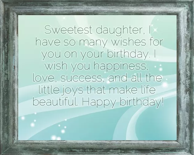 Birthday Wishes To Our Daughter From Mom And Dad