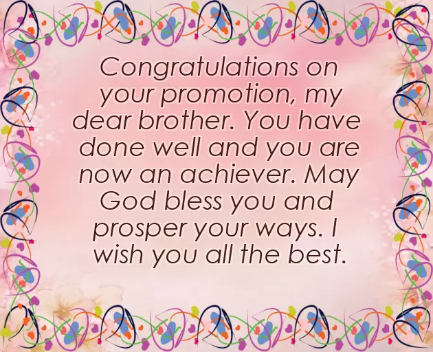 Happy Promotion Wishes