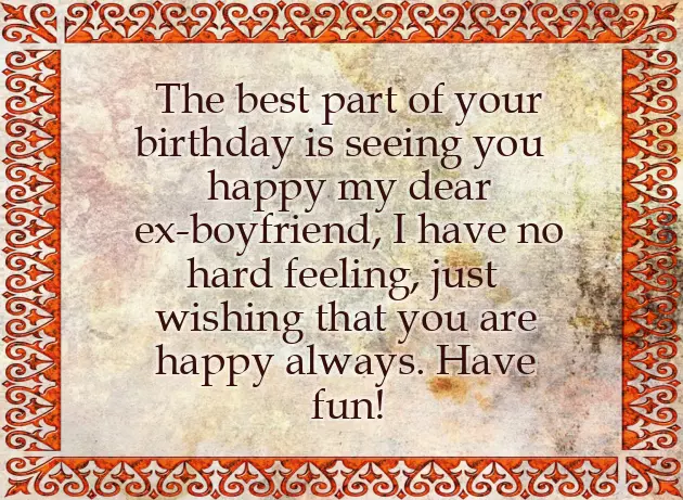 Best Birthday Quotes For Ex Boyfriend