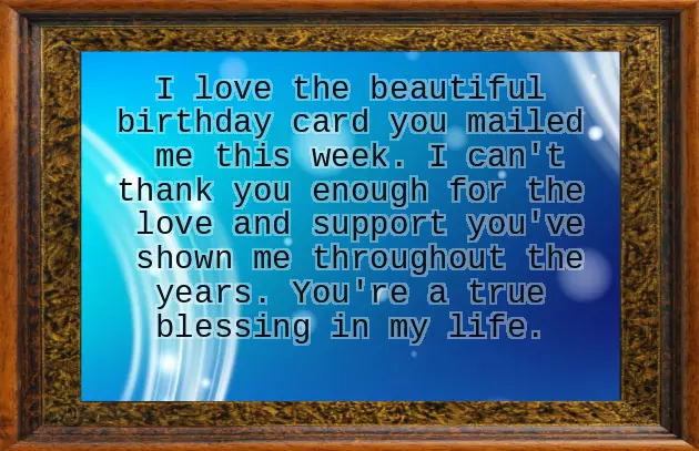 Message For Appreciation For Birthday Wishes