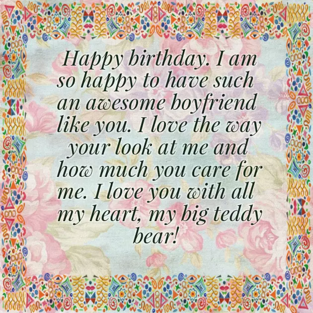 Birthday Wishes To My Boyfriend Long Distance