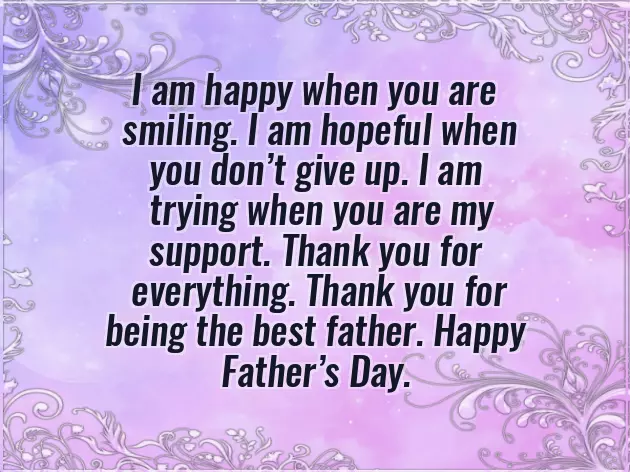 Fathers Day Wishes From Child