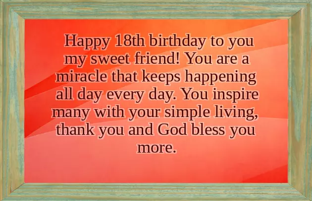 Message For Debutant Niece