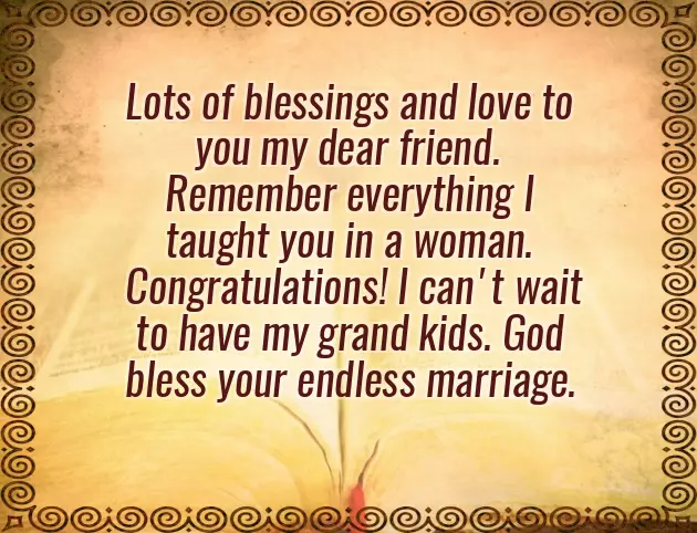 Wishes For My Daughter On Her Wedding Day