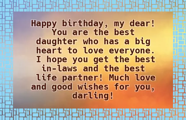 Girl To Girl Birthday Wishes