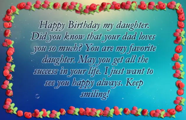 Mom To Daughter Birthday Wishes