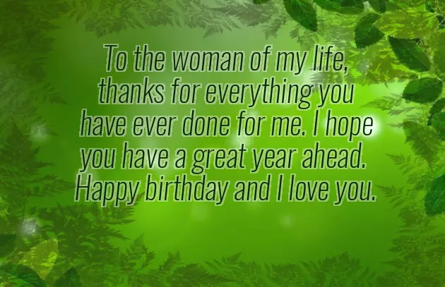 Love Wife Birthday Wishes