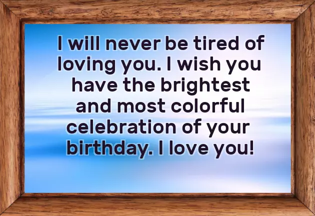 Sweet Birthday Message For Her